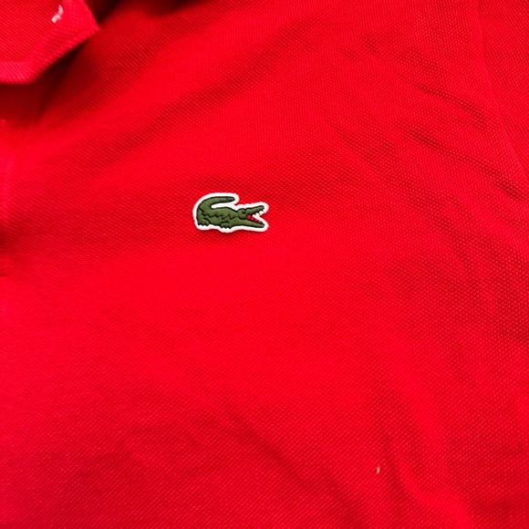 Lacoste Red Polo - Picture 2 of 4